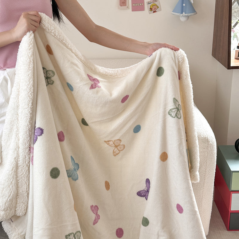 10design feminine boa blanket