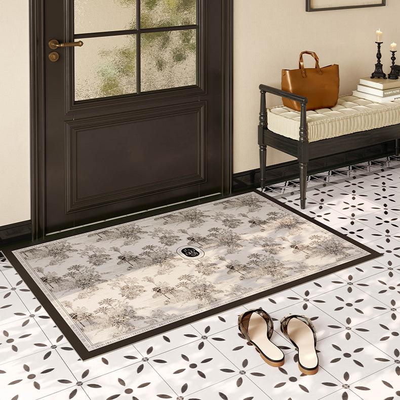 black glorious tree door mat