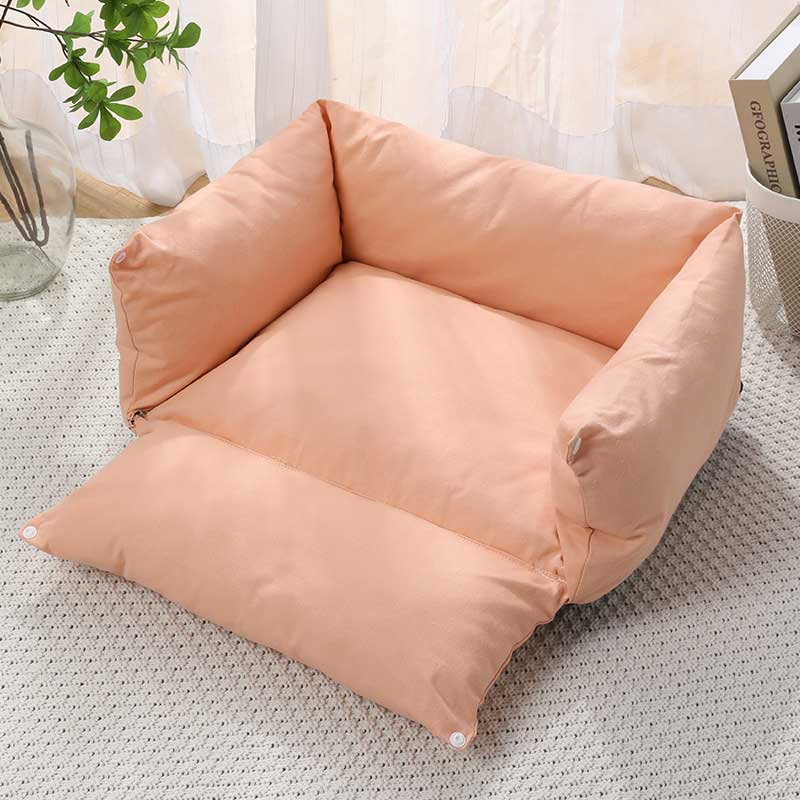 6color simple cotton pet bed