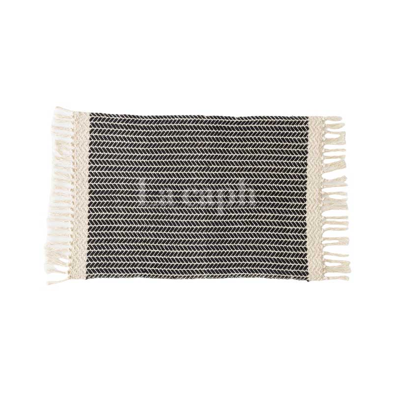 handwoven cotton rug (3colors)