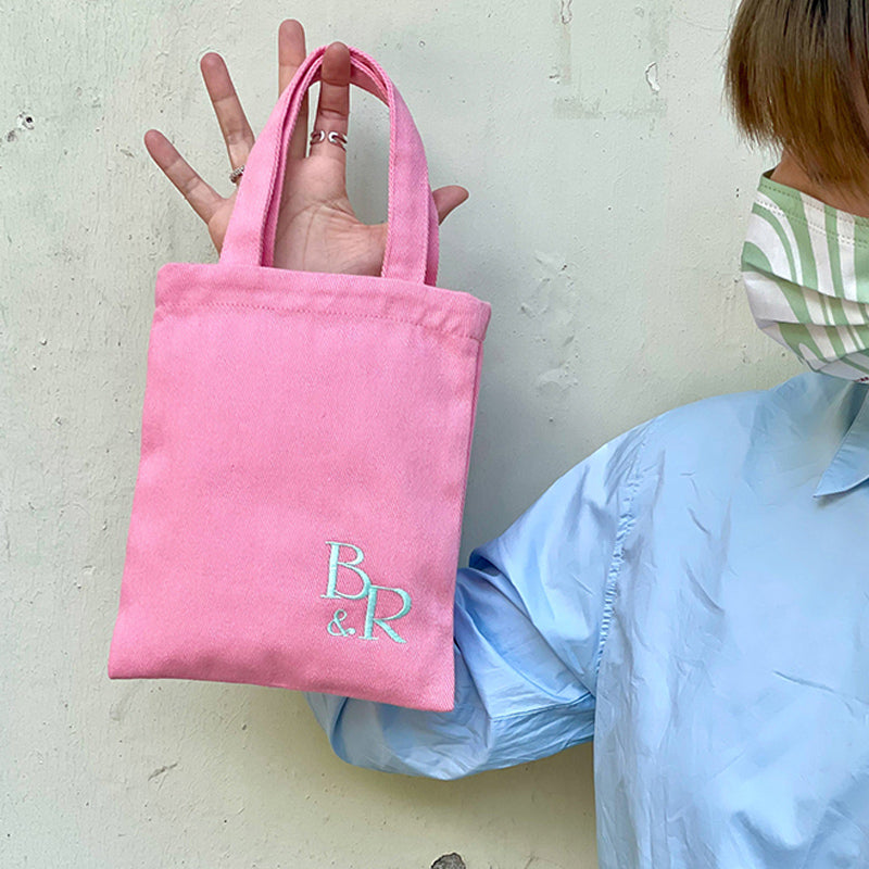 2design pink canvas mini bag