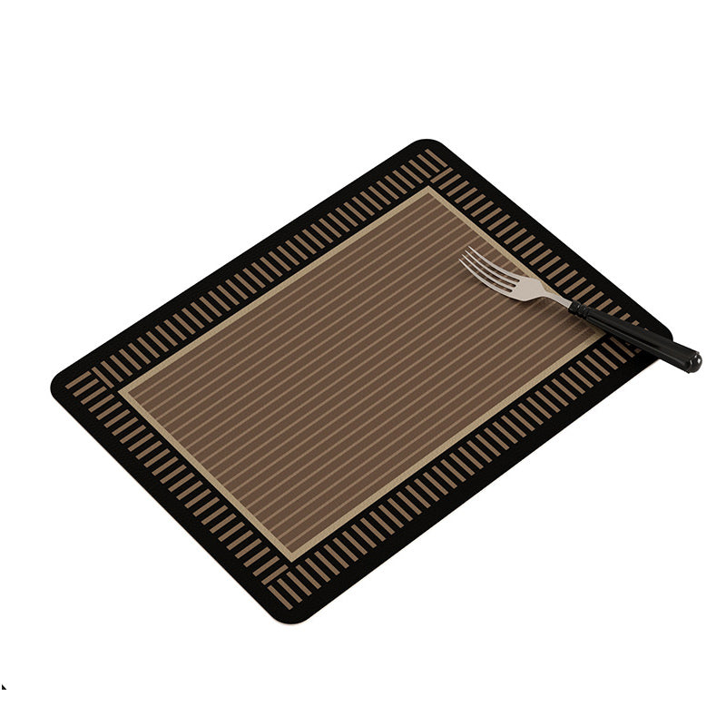 2color simple stripe place mat