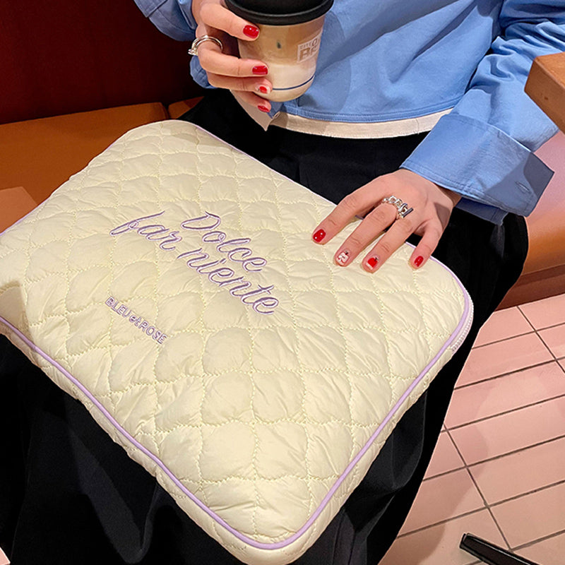 2color quilting PC case