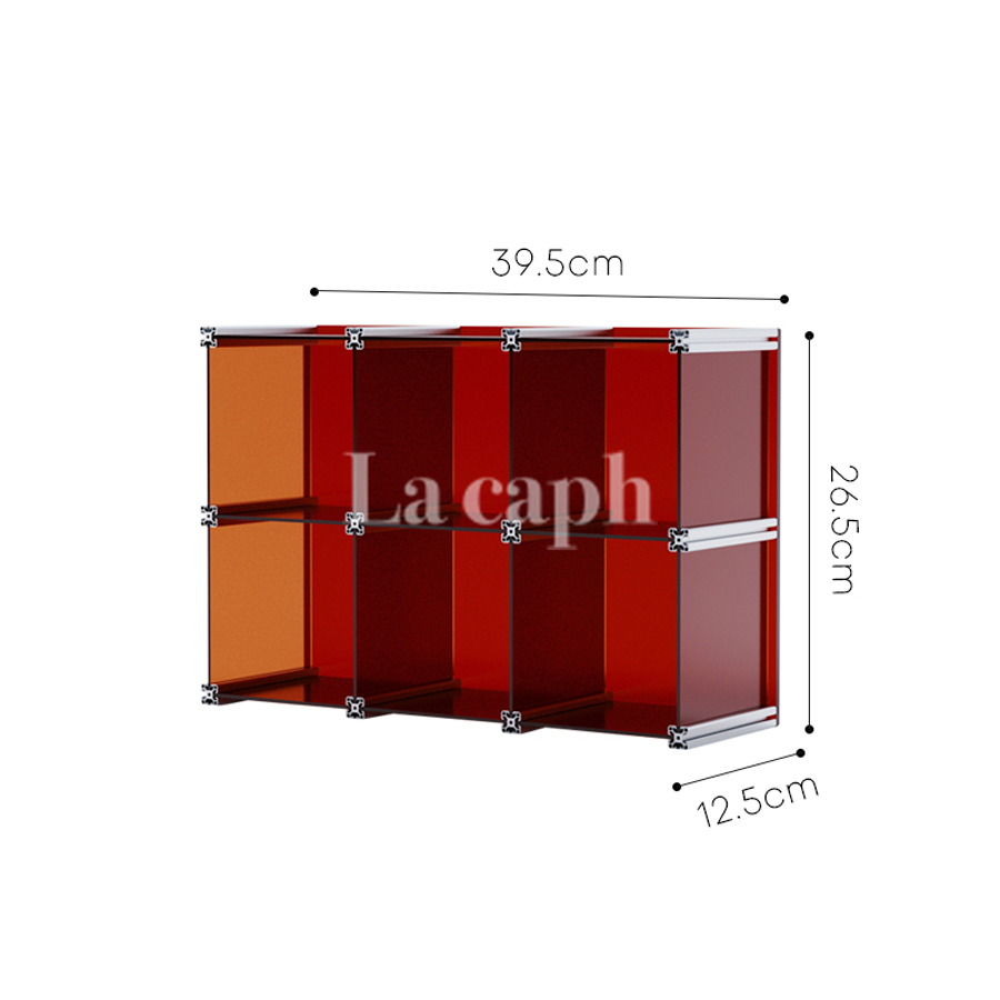 acrylic drid shelf (3size/3colors)