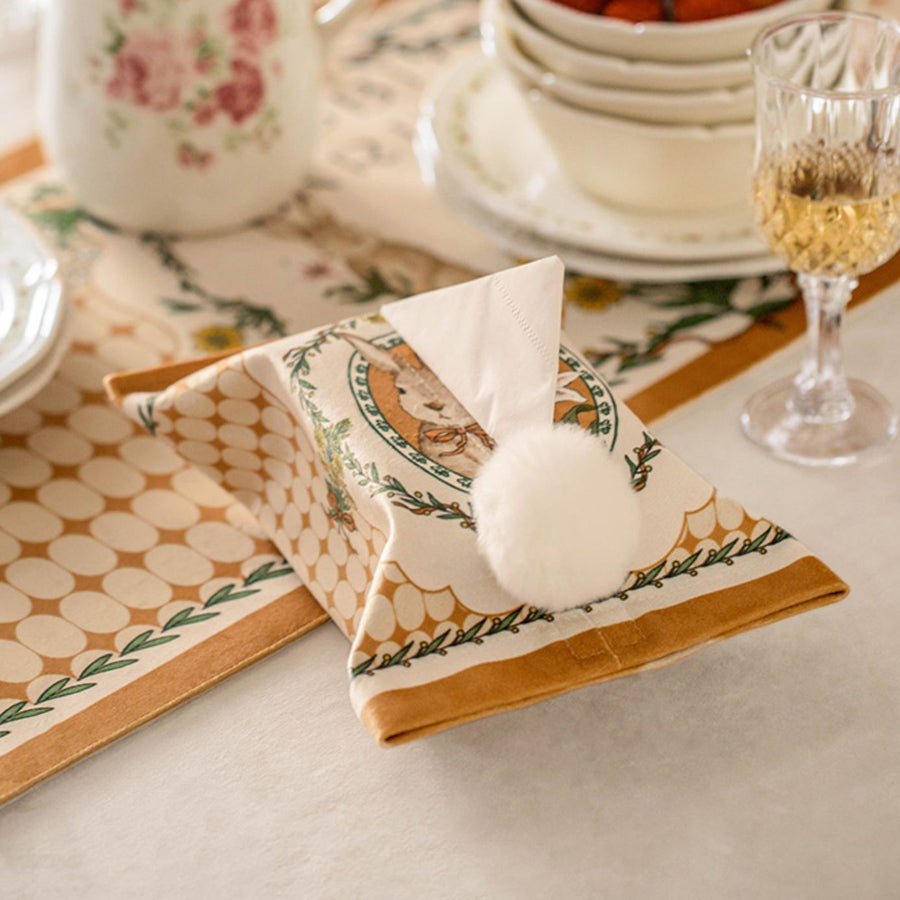 2design garden rabbit tissue case