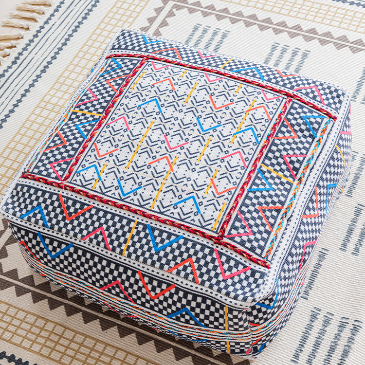 6design ethnic square cushion cover