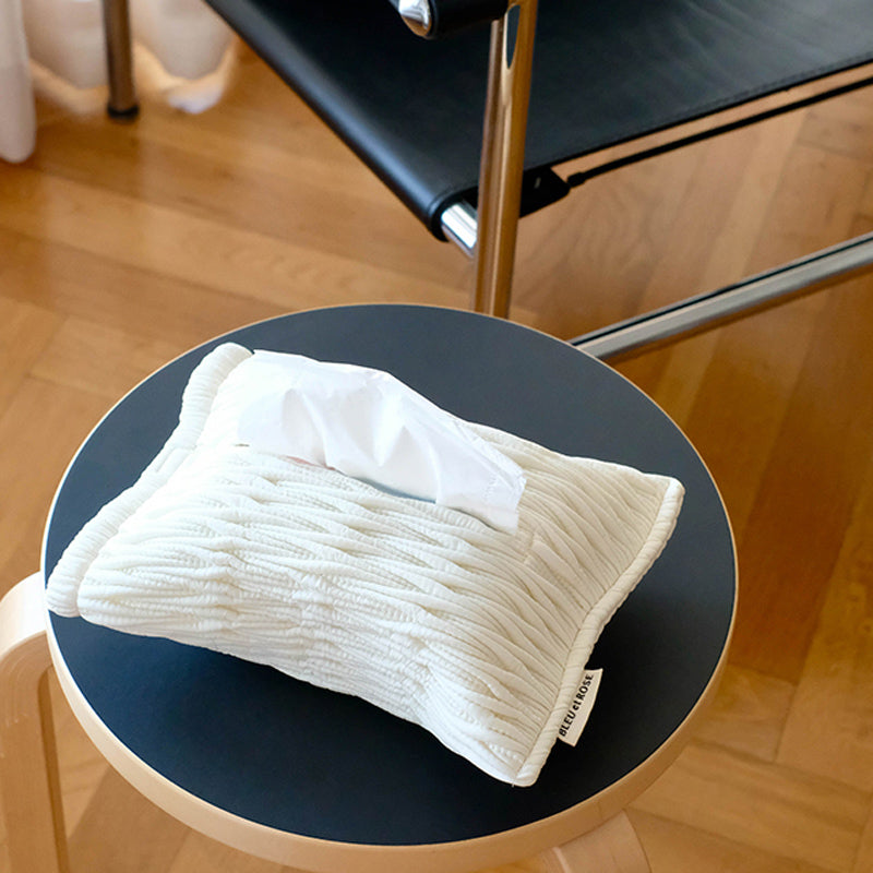 2color fine stitch tissue case