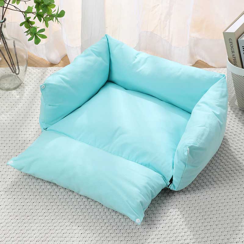 6color simple cotton pet bed