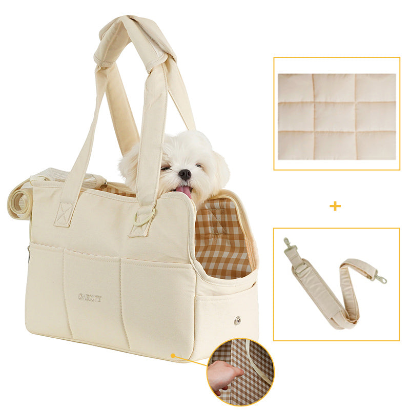 4design cushion check bag