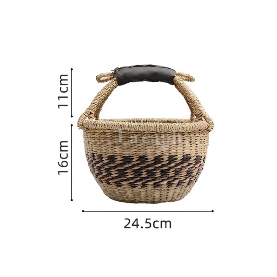 handwoven storage basket (3designs)