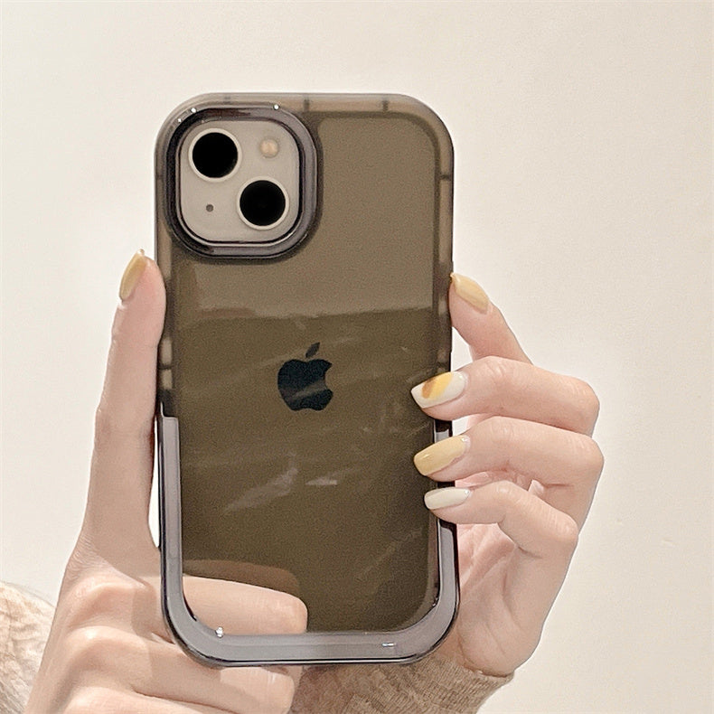 2color chrome stand iPhone case