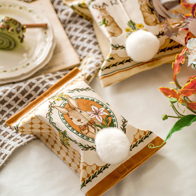 2design garden rabbit tissue case