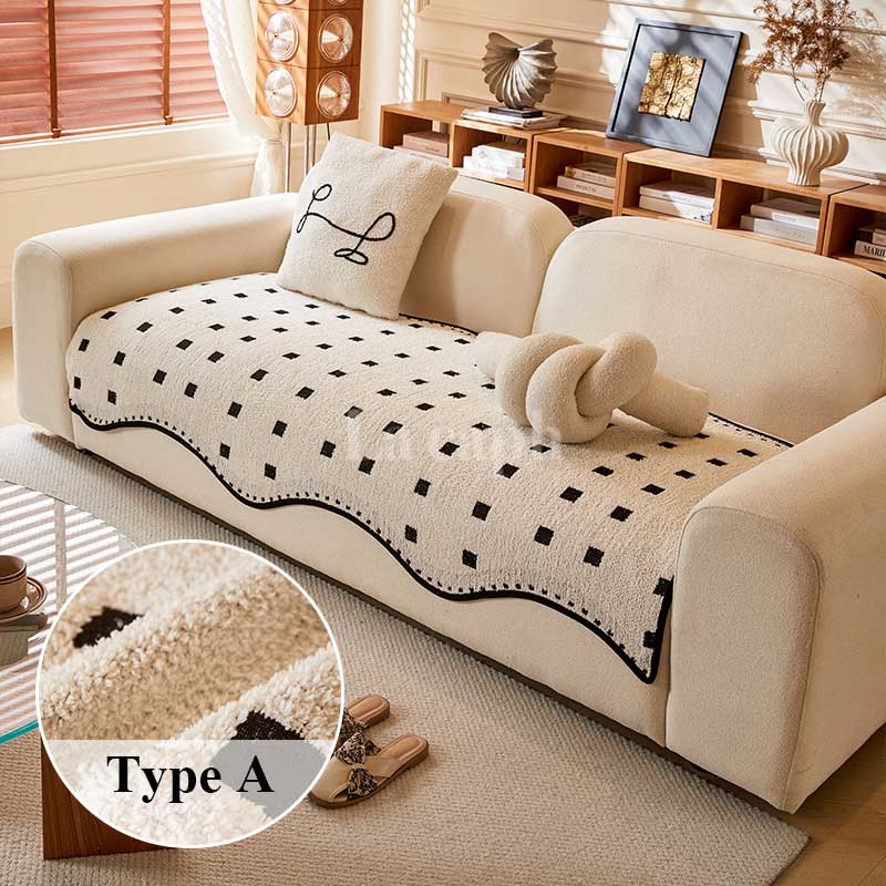 dotted harmony sofa cover (2types)(70×70cm〜)