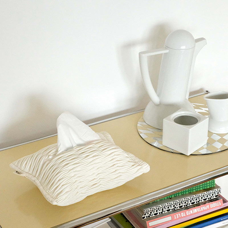 2color fine stitch tissue case