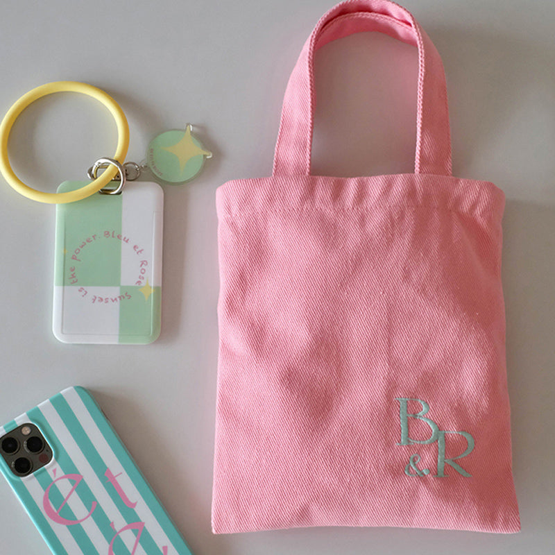 2design pink canvas mini bag