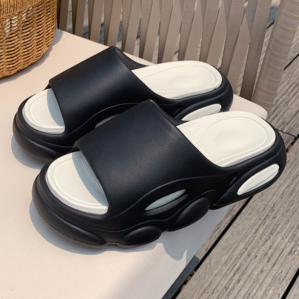 4color air cushion rubber room shoes