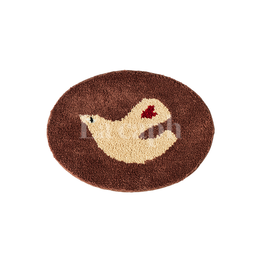 dove tufted rug