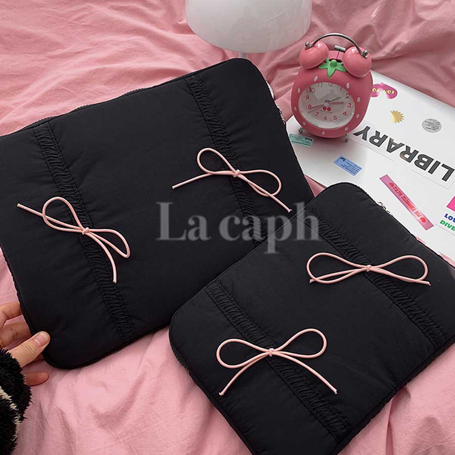 ribbon accent PC bag (3colors)