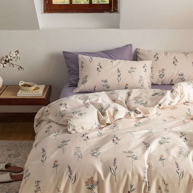 【ベストセラー】lavender bedlinen set