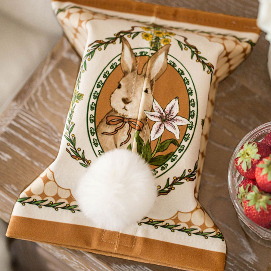 2design garden rabbit tissue case