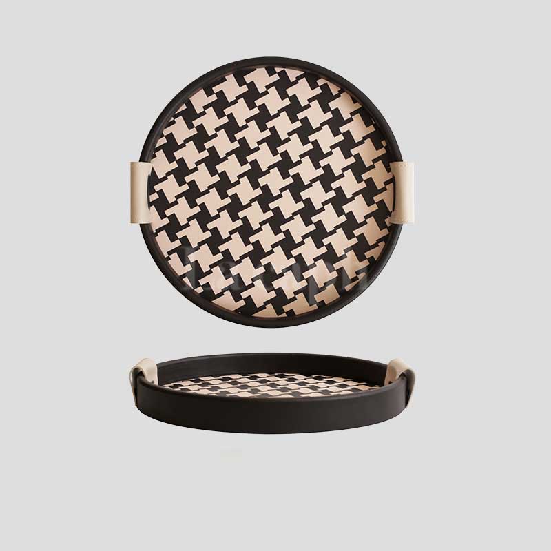 monotone circle rotate tray