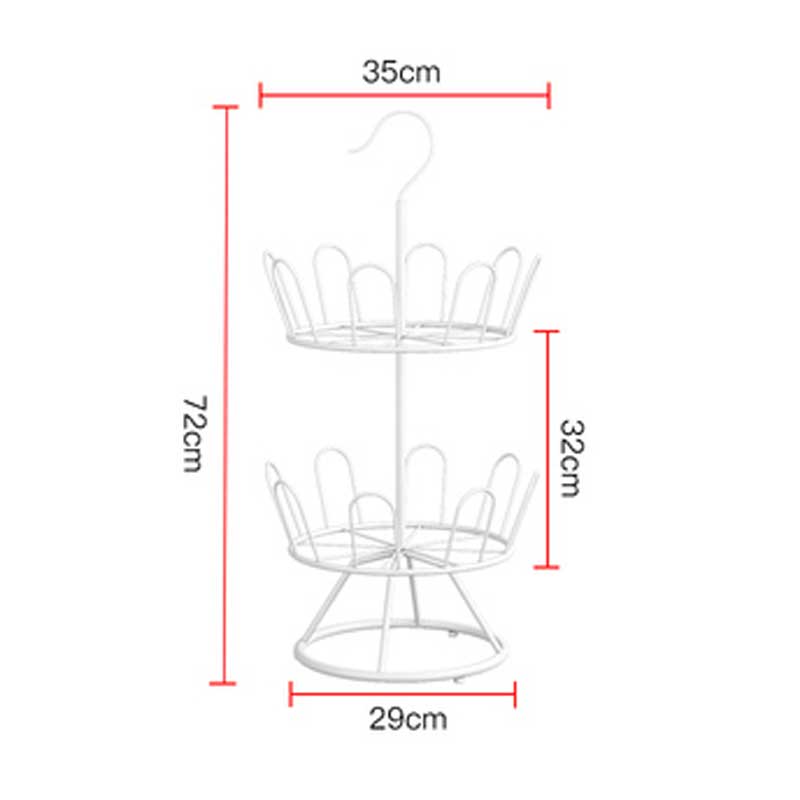 rotating shoe rack (3colors)
