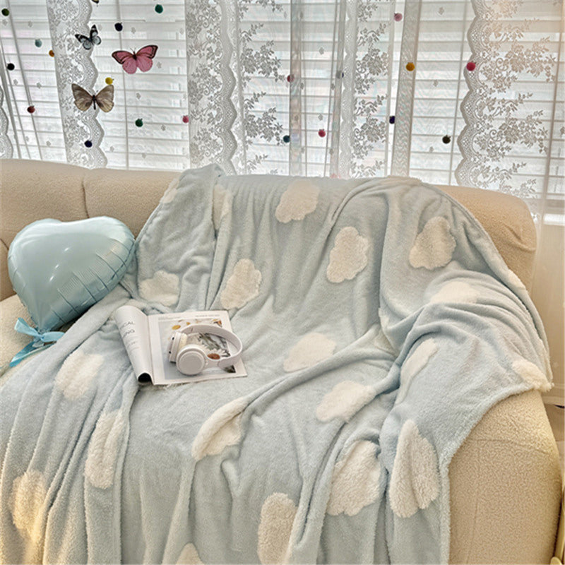 9design girly boa blanket