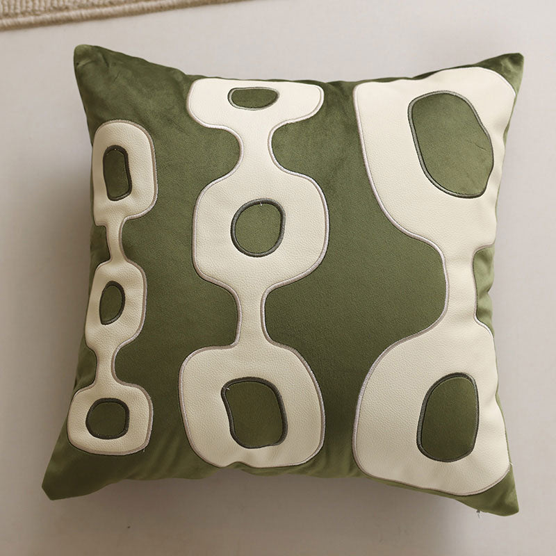 5design green natural cushion