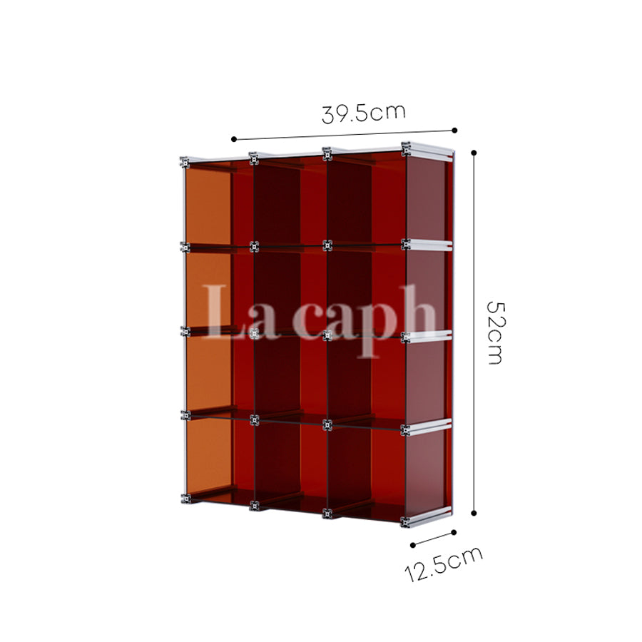 acrylic drid shelf (3size/3colors)