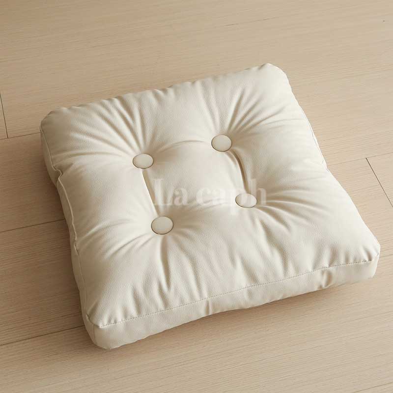 square PU leather cushion (4colors)