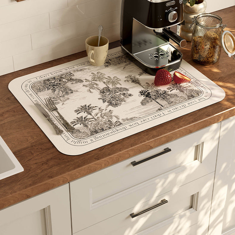 black glorious tree sink mat