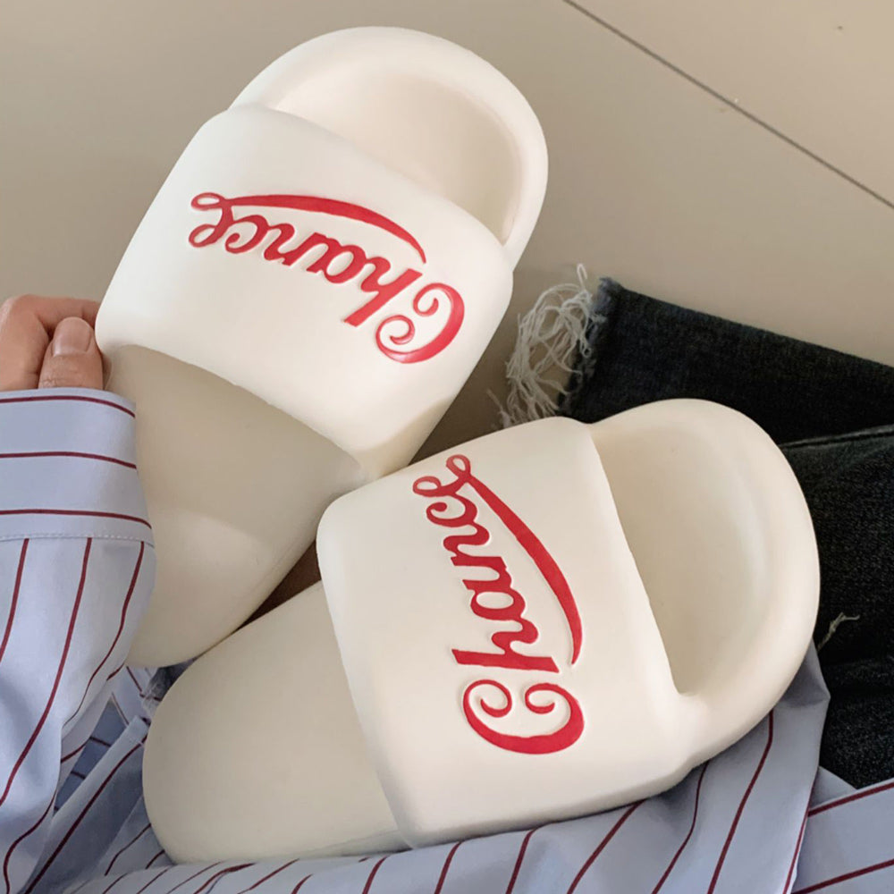 4color chance logo rubber room shoes