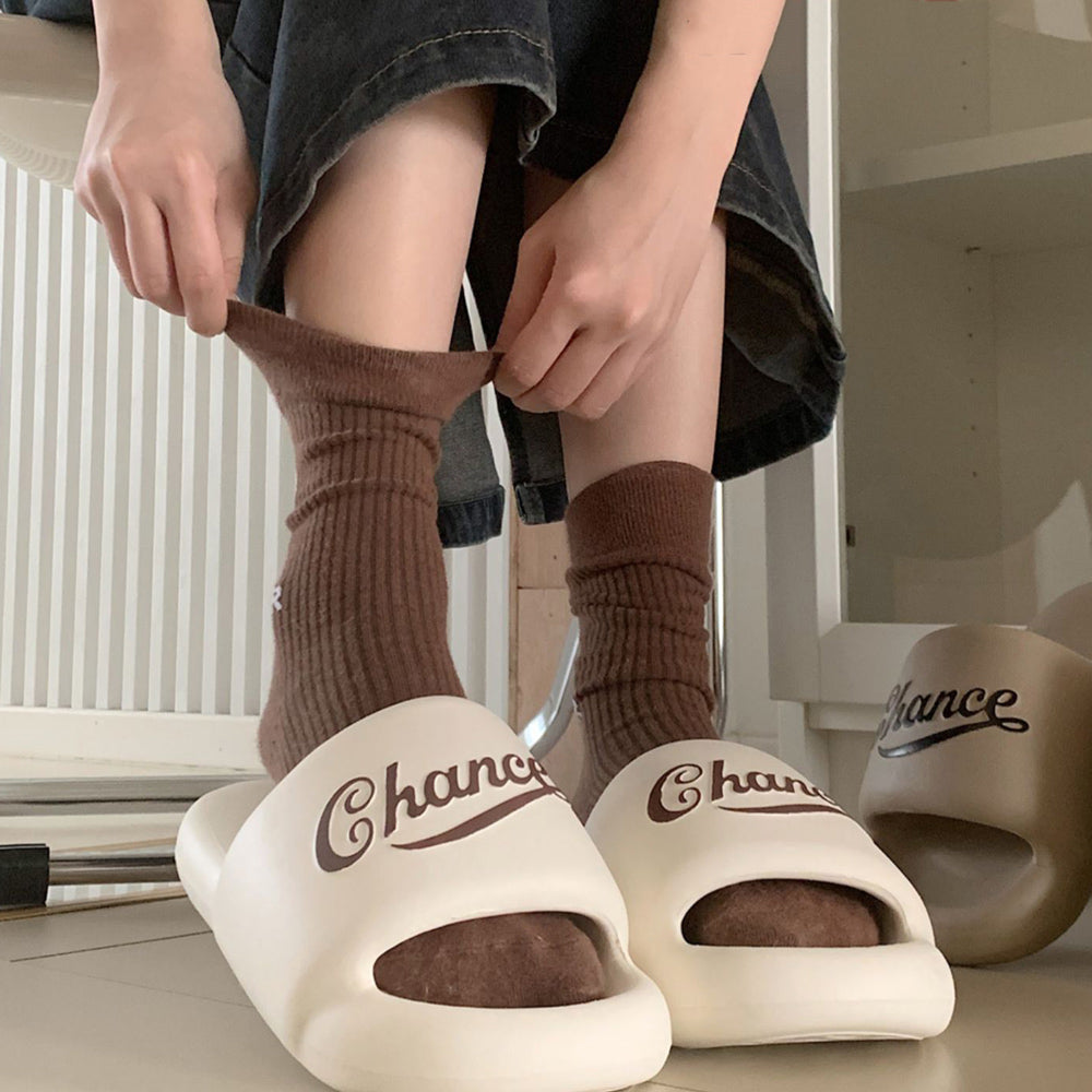 4color chance logo rubber room shoes