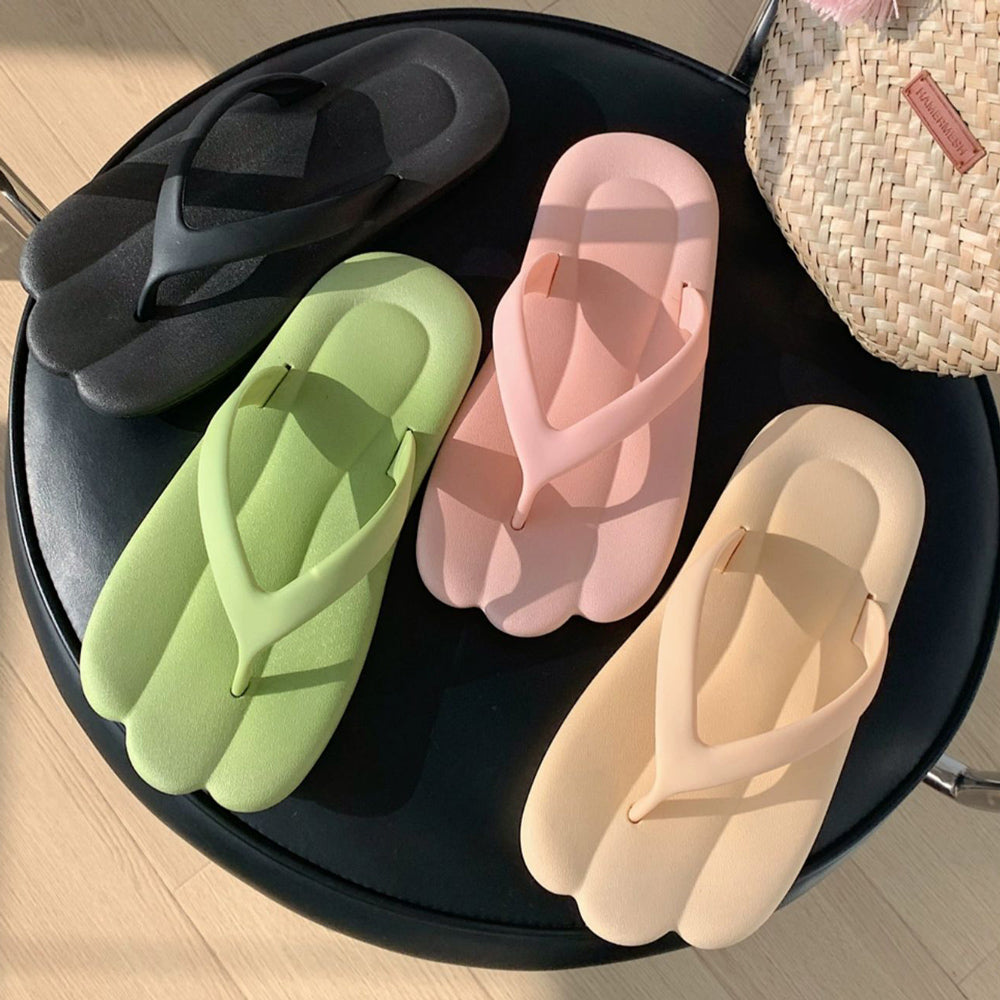 4color legs rubber room shoes