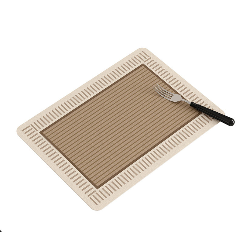 2color simple stripe place mat