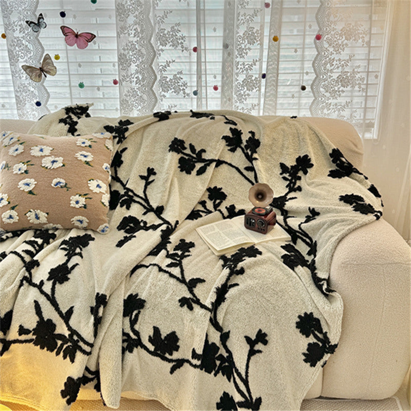 9design girly boa blanket