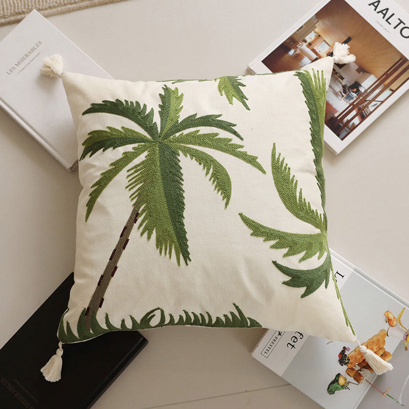 5design green natural cushion
