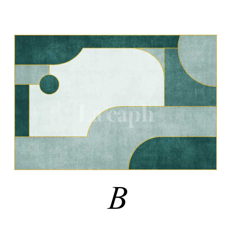 geometric art square carpet (4designs)