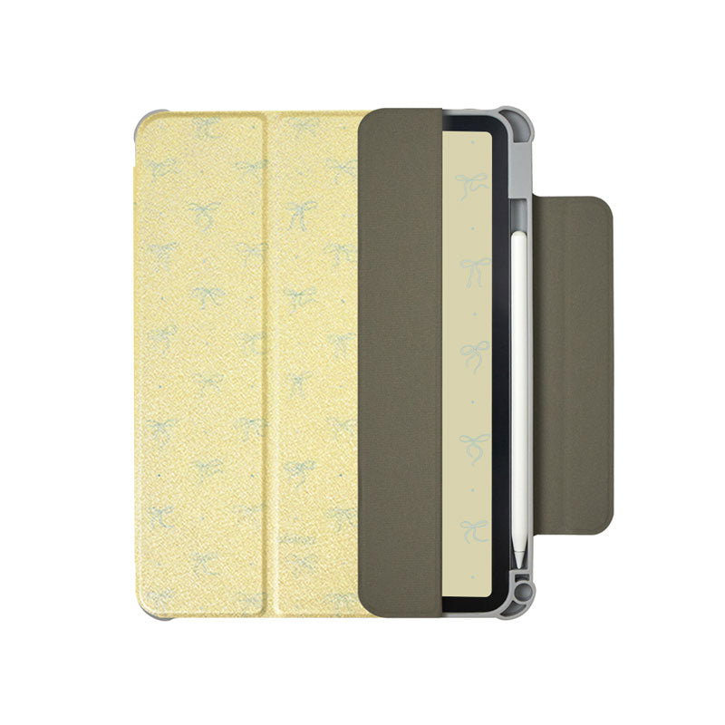lemon yellow iPad case