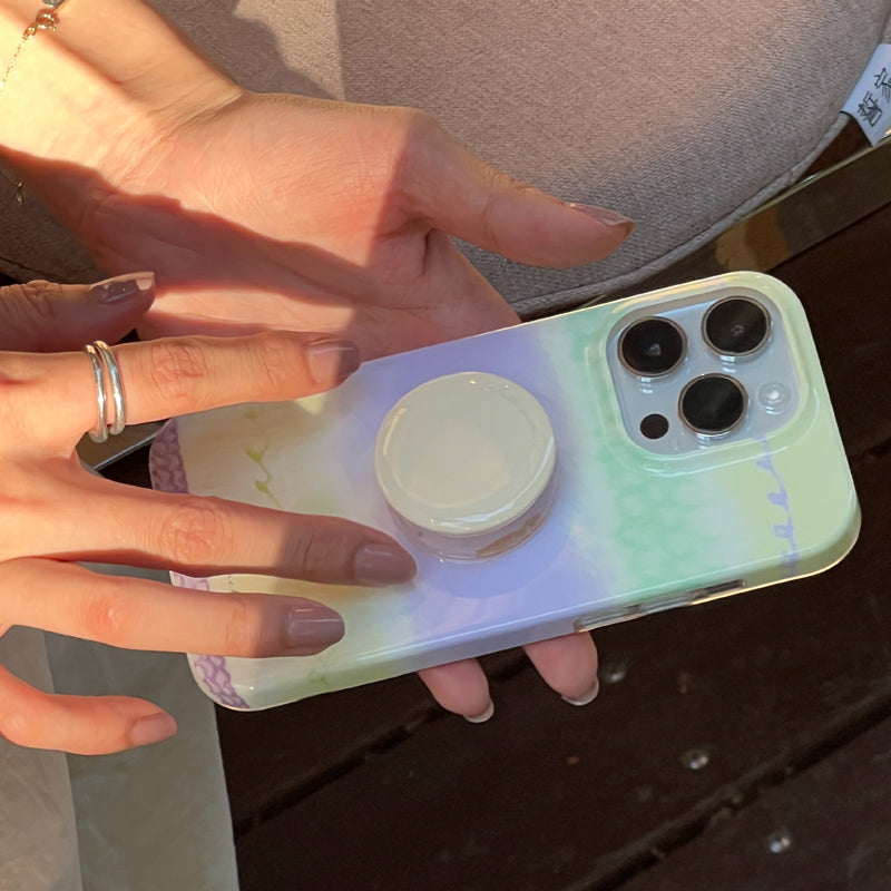 gradation graffiti iphone case