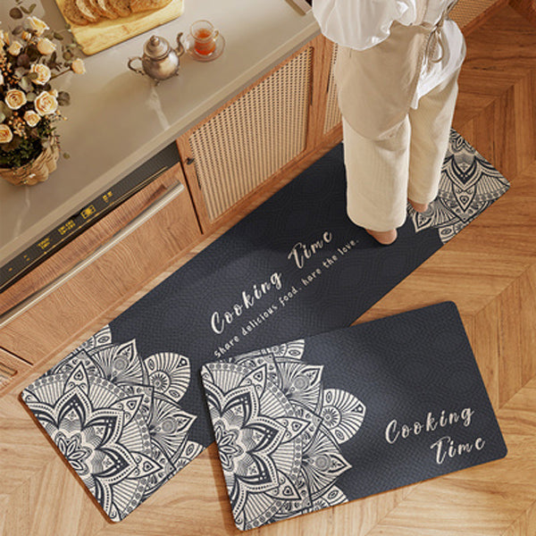 9design retro pattern kitchen mat