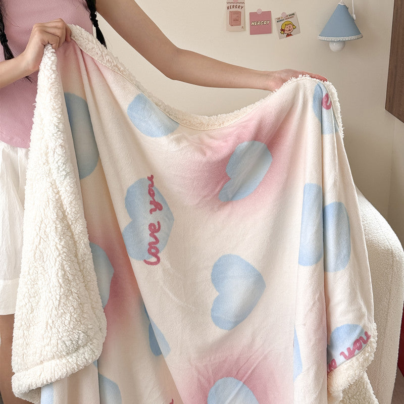 10design feminine boa blanket