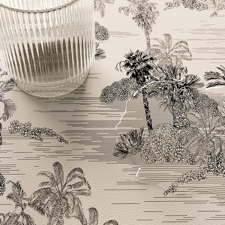 black glorious tree place mat