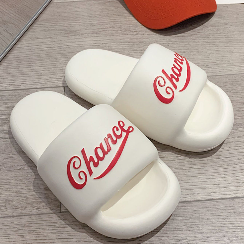 4color chance logo rubber room shoes