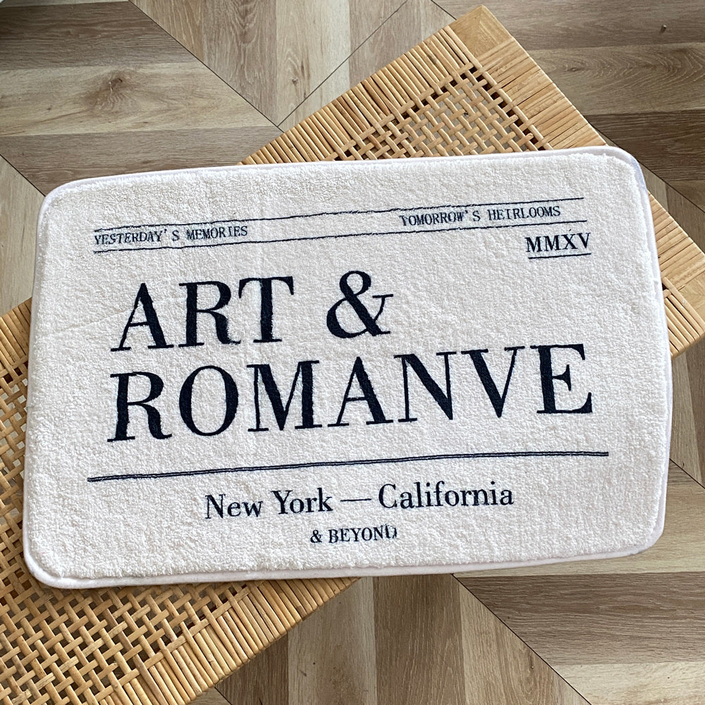 【即納】4design paris letter mini mat