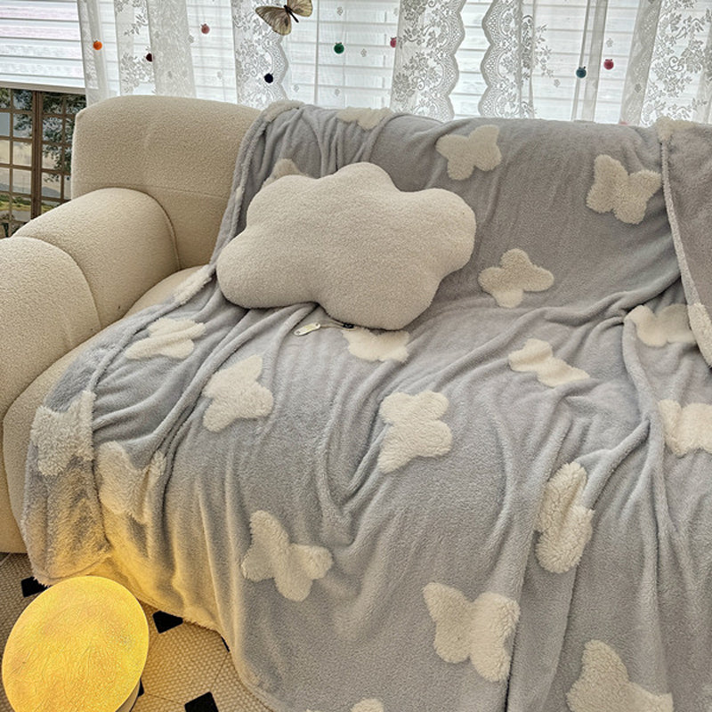 9design girly boa blanket