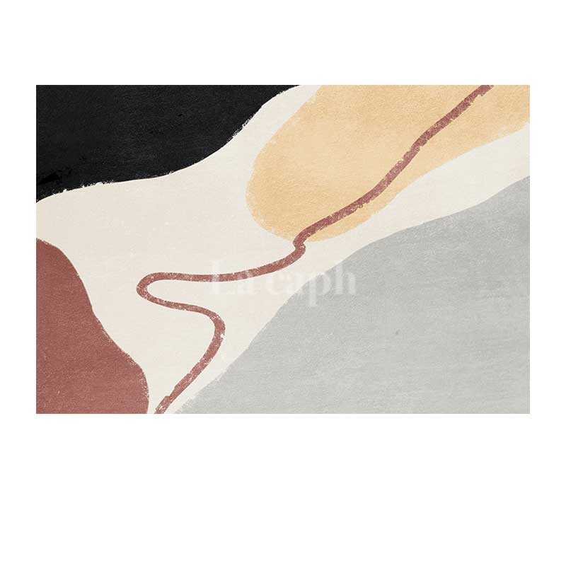 modern art carpet