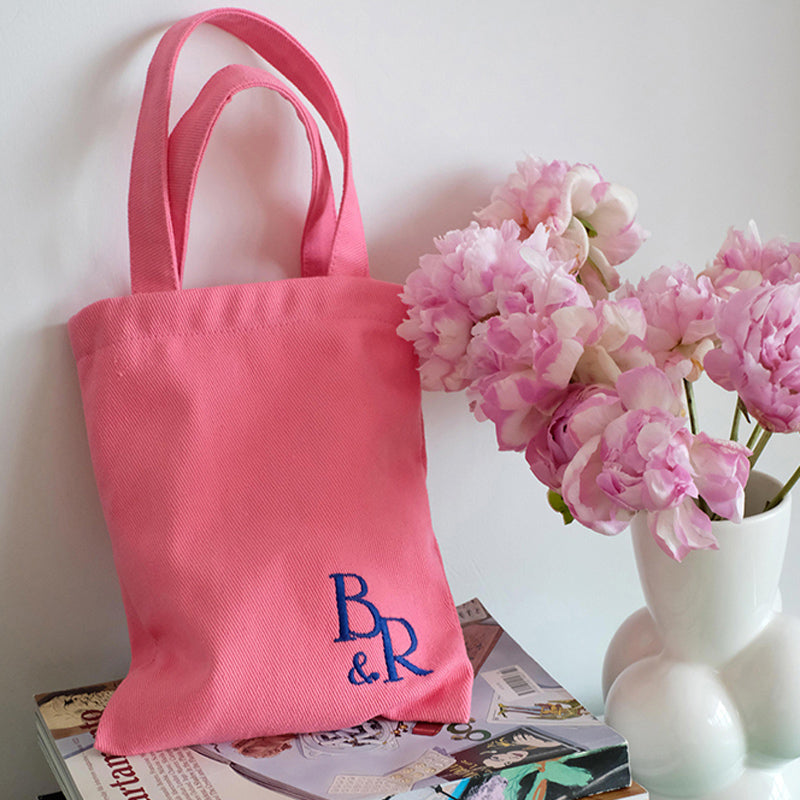 2design pink canvas mini bag