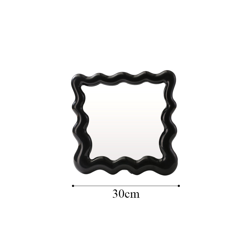 6color wave square mirror