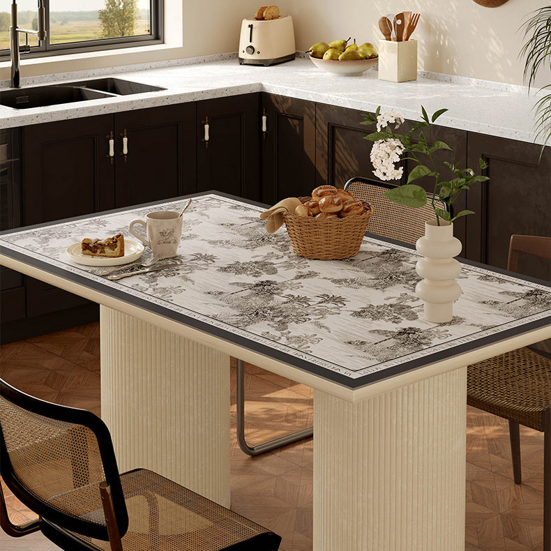 black glorious tree table mat